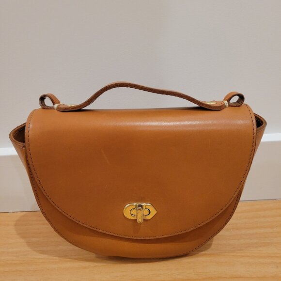 Clare V. Elodie Bag in Cuoio Vachetta - Picture 4 of 7